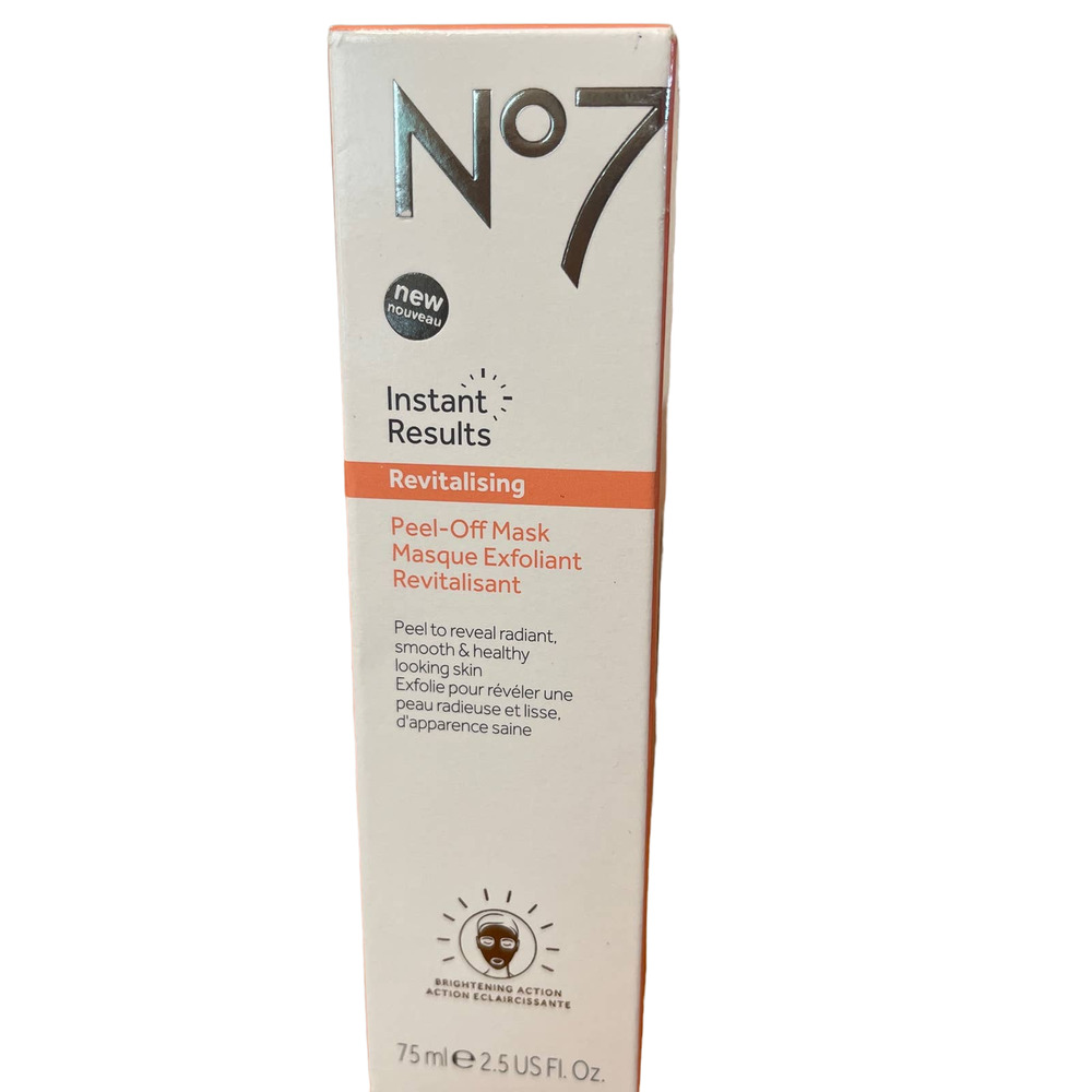 N. 7 Peel-off Mask Revitalization 2.5fl/75ml NWT
